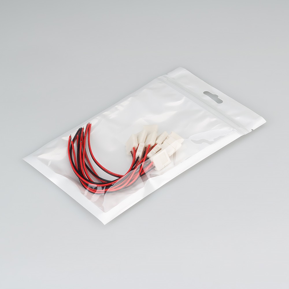 Коннекторы-соединители для светодиодной ленты Коннектор Arlight выводной FIX-MONO-10mm-150mm-X1 (5060)  023947 