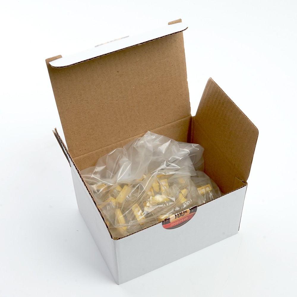 Клемма монтажная 4-проводная с пастой STEKKER для 1-жильного проводника LD2273-204 39943