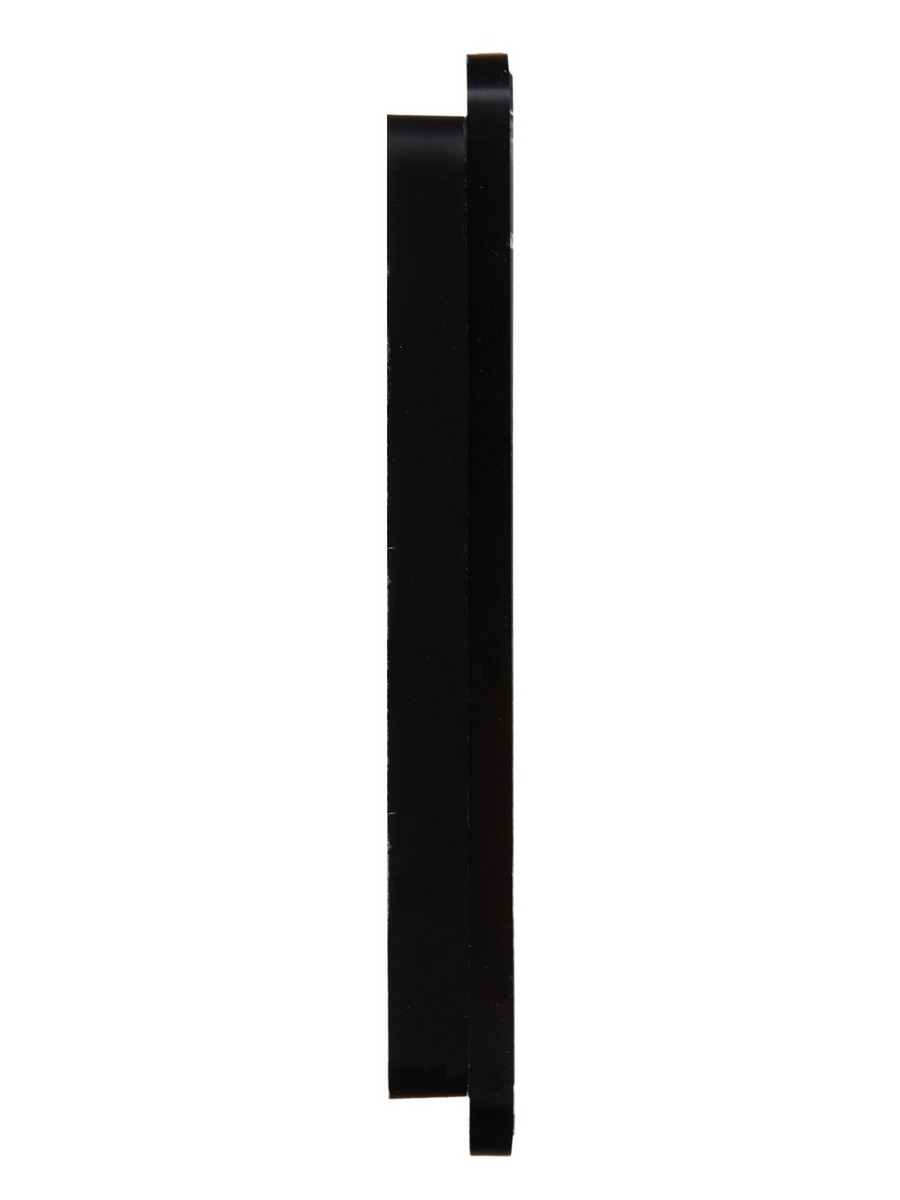 Рамка IEK BRITE DECOR Черный/алюм металл. скругл.угол 3-м РУ-3-1-Бр RE AL BR-M32-M-21-K02