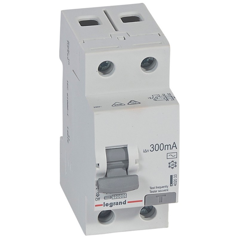 УЗО Legrand RX3 2P 40A 300mA (AC) 402033