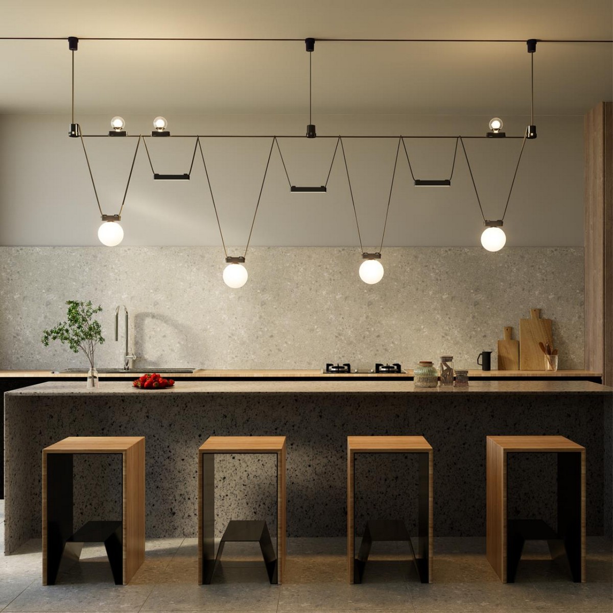 Трековые светодиодные светильники Трековый смарт-светильник для низковольтного шинопровода с двумя режимами работы NOVOTECH 359474 EASY 