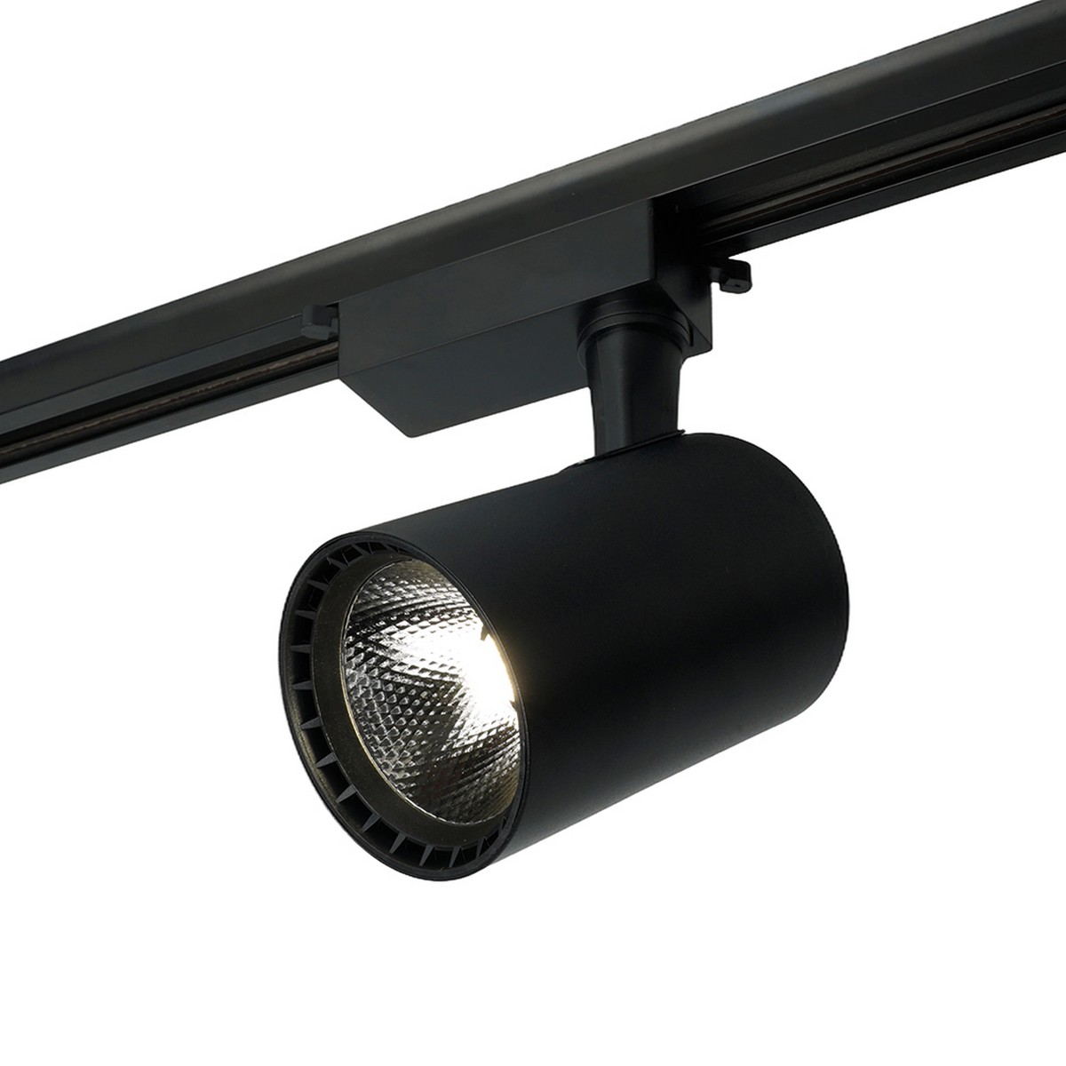 Трековые светодиодные светильники Светодиодный светильник Feron.ONE AL141 трековый 18W 4000K 35 градусов черный 48713 