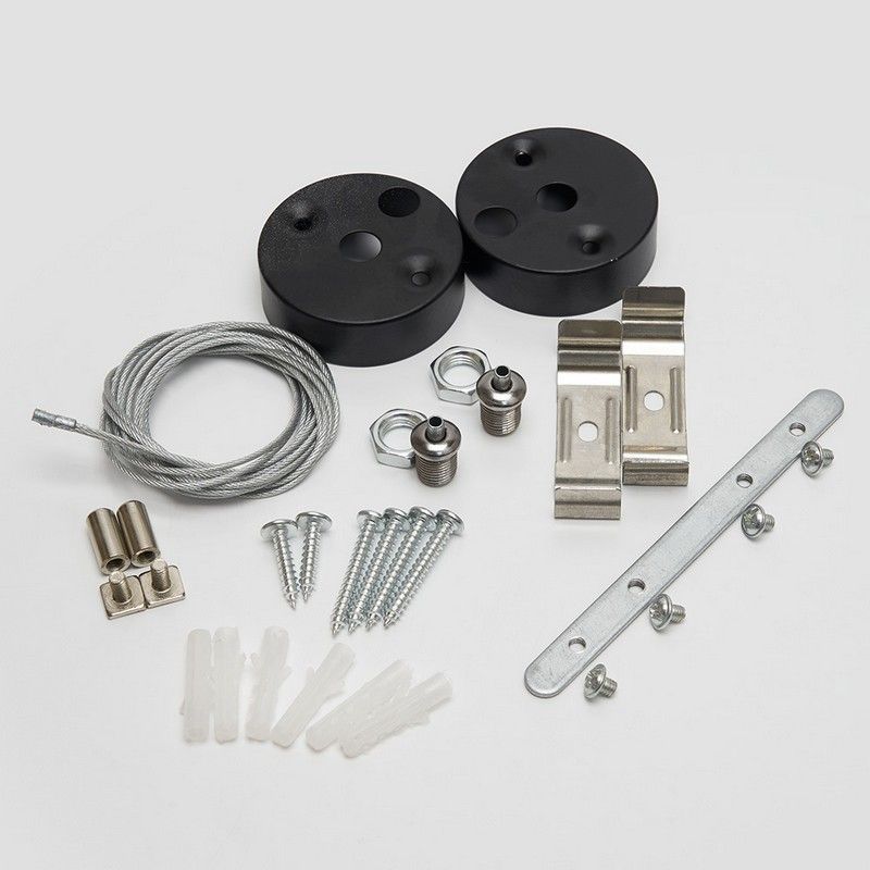 Линейные светодиодные светильники Светильник светодиодный Feron AL4020 линейный 18W 4000K черный 48215 