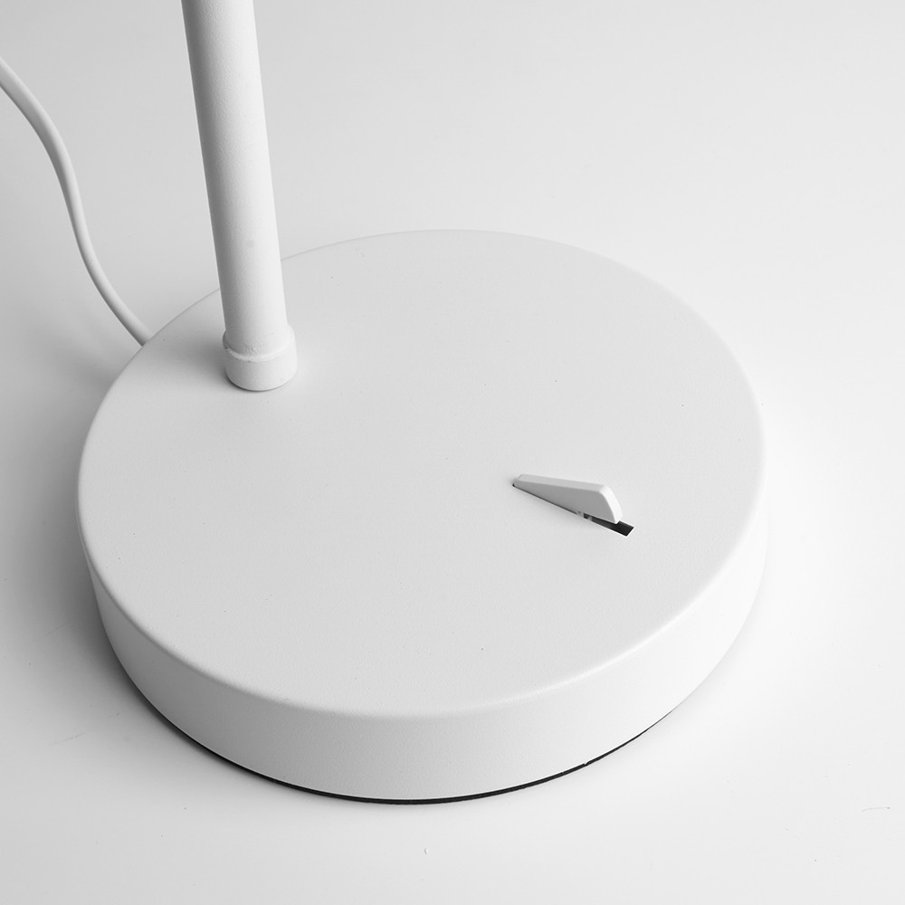 Настольные лампы Настольная лампа Feron DE185 BELL 35W GU10 белый 48425 