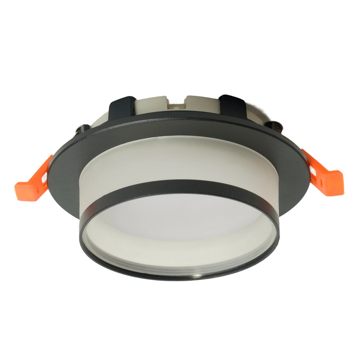 Встраиваемые светодиодные светильники Светильник встраиваемый Feron DL500 потолочный GX53 черный круг 51086 