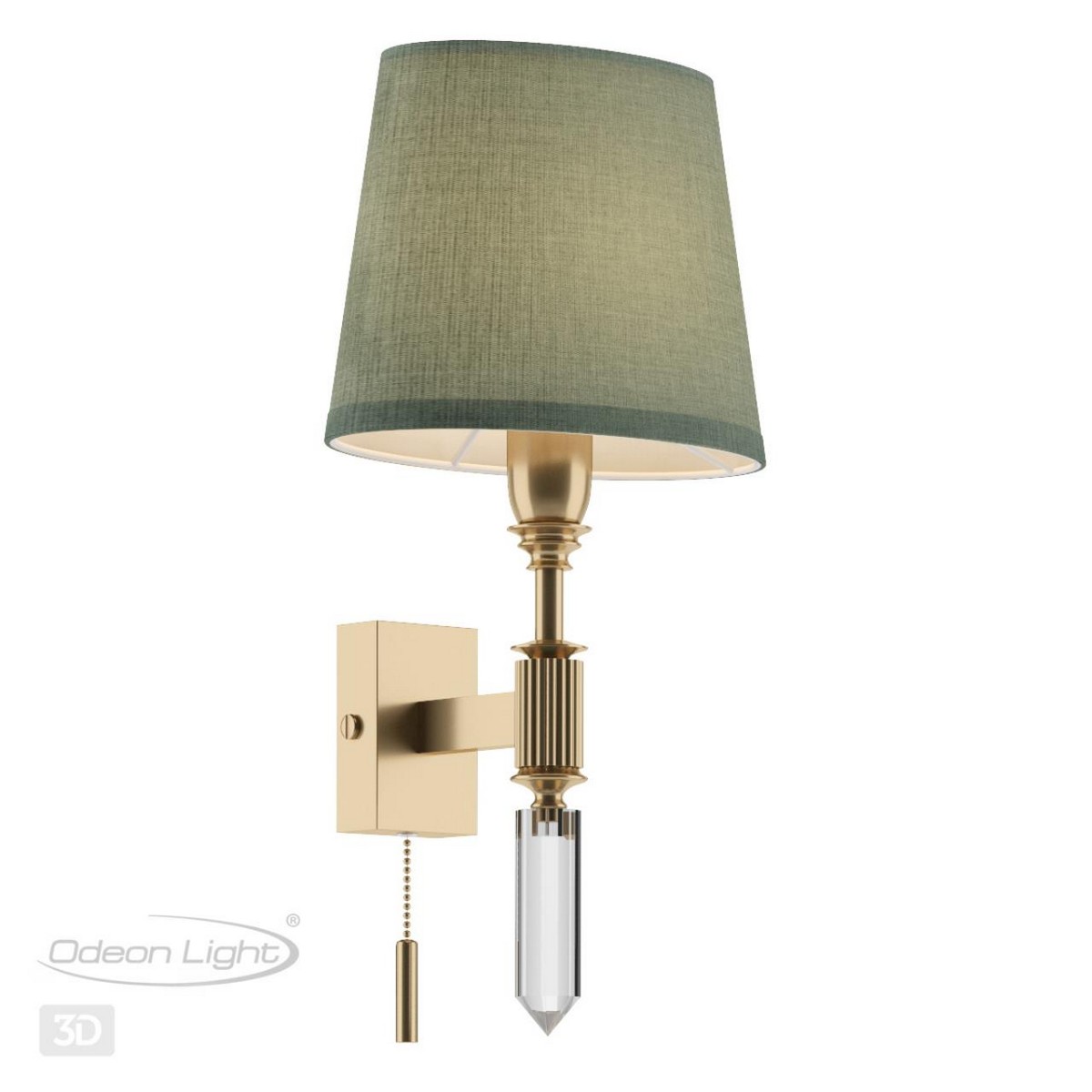 Накладные светодиодные светильники Настенный светильник ODEON LIGHT 4887/1W LONDON 