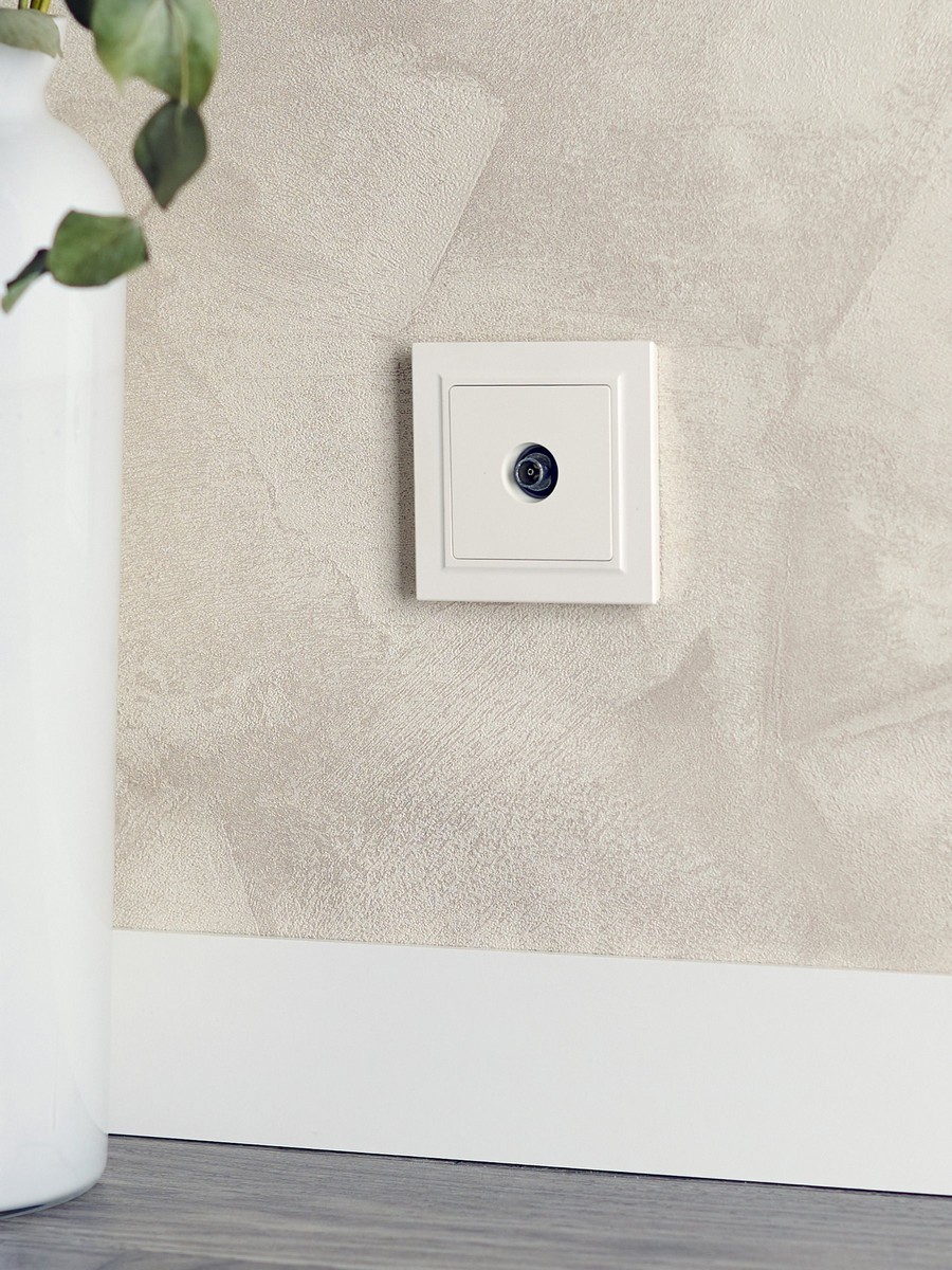 IEK Brite Жемчуг Розетка IEK BRITE TV оконечная РТВ11-0-БрЖ жемчуг BR-A10-O-K36