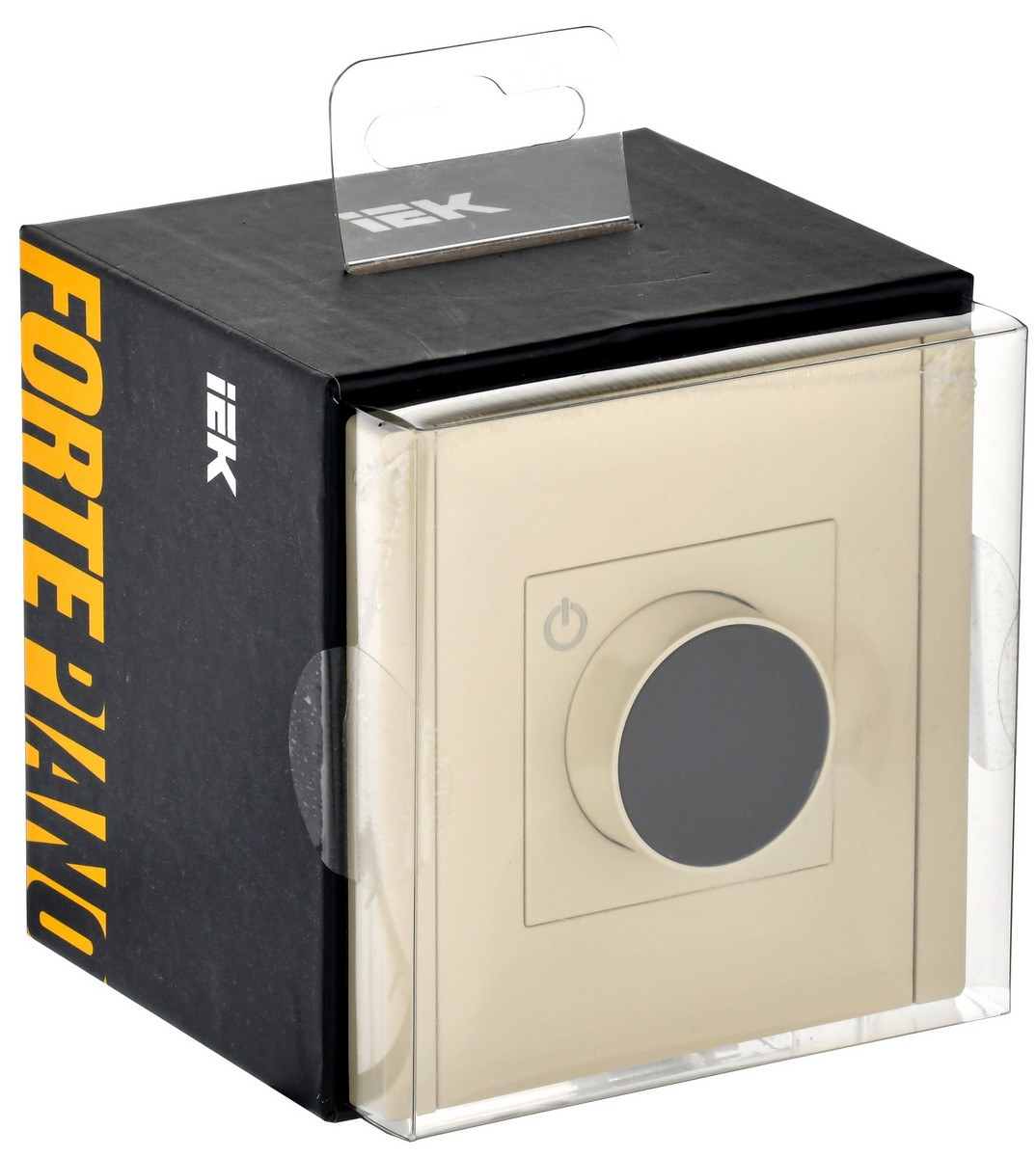 IEK FORTE&PIANO Ваниль Термостат IEK FORTE&PIANO Ваниль электронный с индикатором FP452