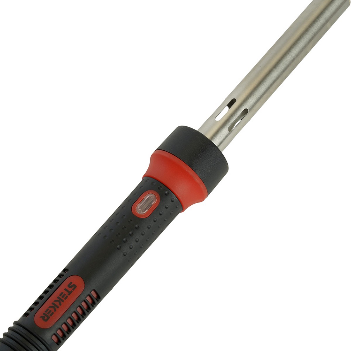 Паяльник с индикатором 80W STEKKER PLE301-80 49810