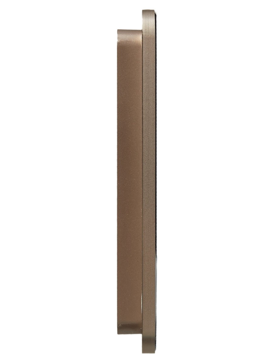 Рамка IEK BRITE DECOR Шампань металл. скругл.угол 4-м РУ-4-1-Бр RE AL BR-M42-M-21-K37