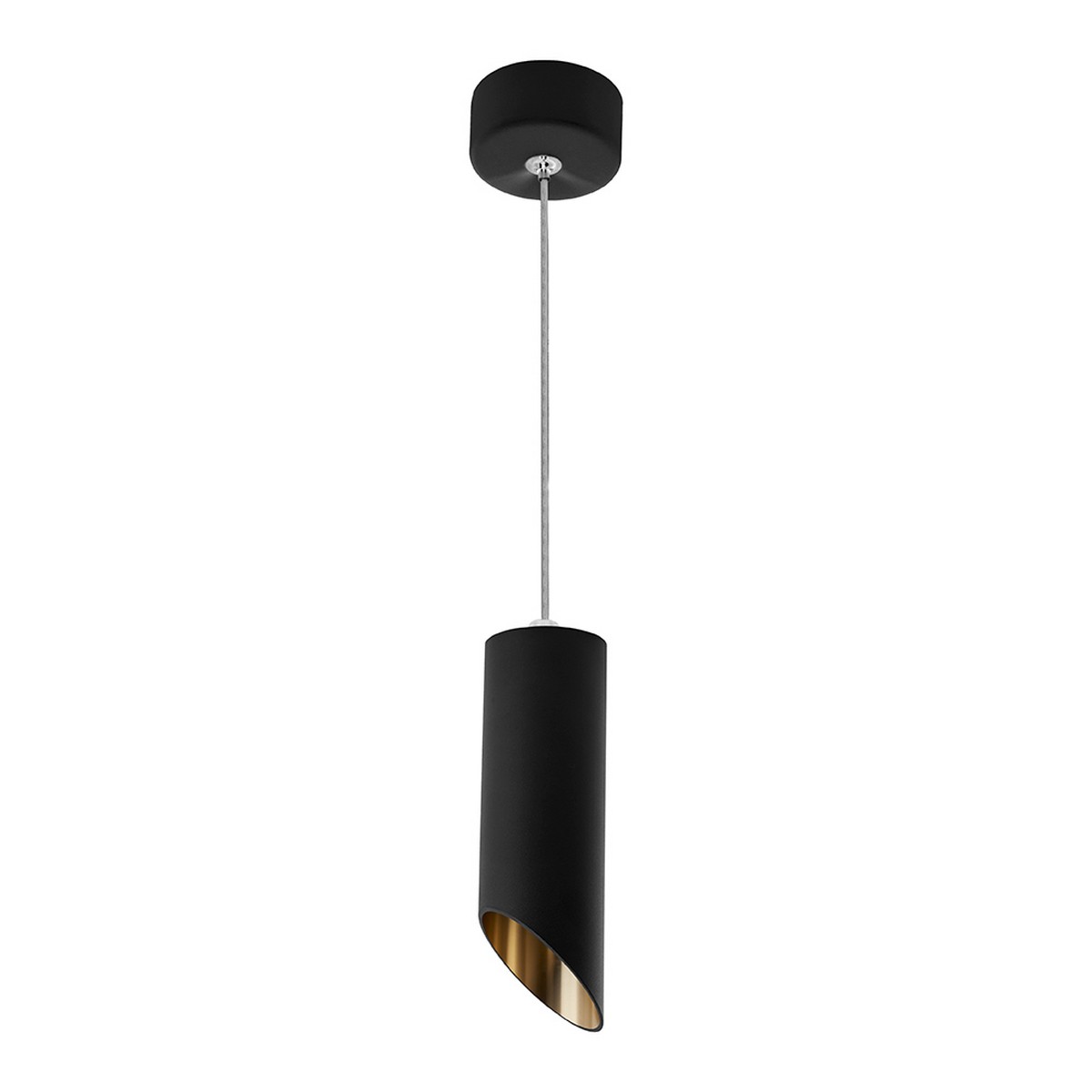Светильник подвесной Feron ML1828 MR16 35W черный золото 48043