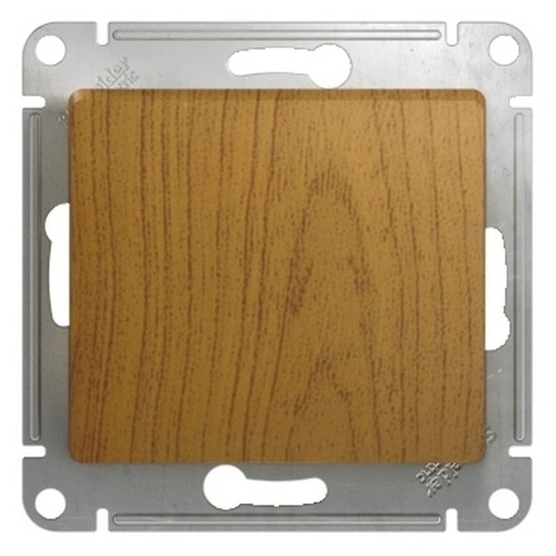 Glossa Дуб Выключатель Systeme Electric Glossa Дерево Дуб 1-клавишный, сх.1 GSL000511
