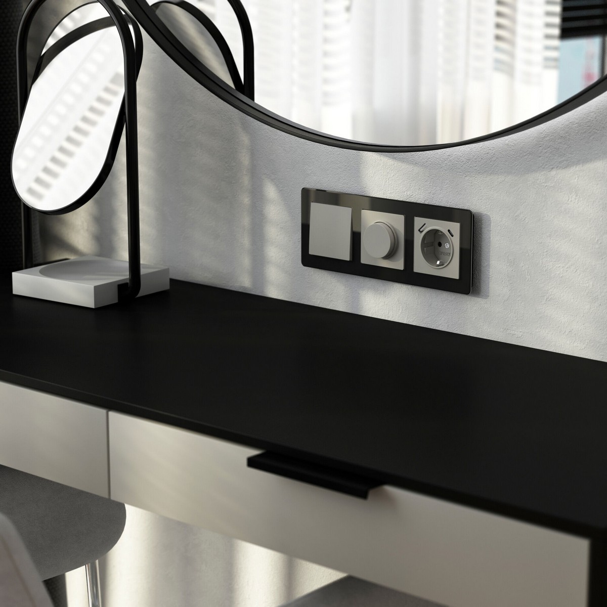 Werkel дымчатый Клавиша Werkel для выключателя перекрестного (дымчатый) W1219004