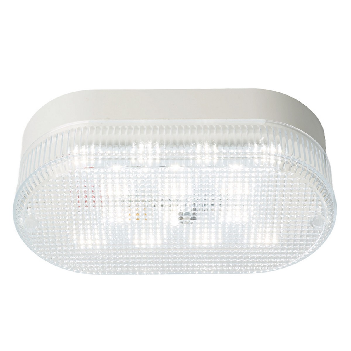 Светодиодные светильники ЖКХ Светильник светодиодный пылевлагозащищенный Feron серии TR Овал 12Вт 4000К призма IP53 51511 