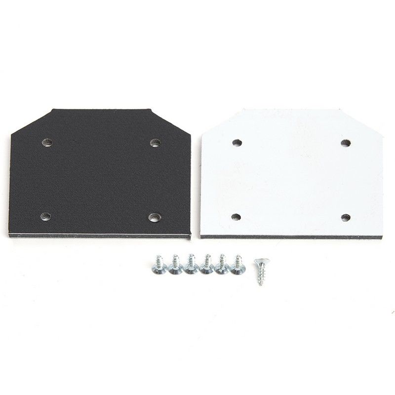 Профиль и крепеж для светодиодной ленты Заглушка Feron для профиля S26 (комплект 2 заглушки + 8 саморезов) 48288 