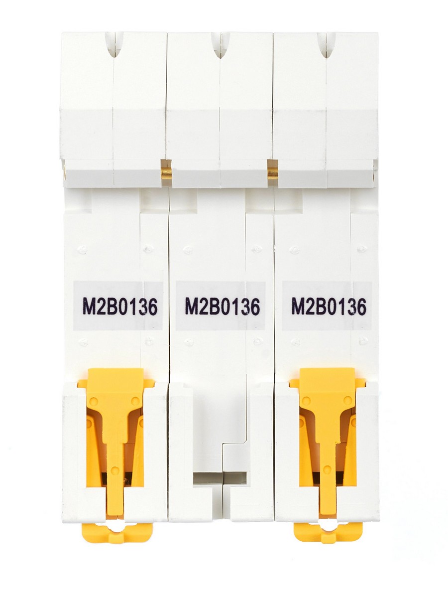 3 полюсные (трехполюсные) Автоматический выключатель IEK ARMAT M06N 3P B 1А AR-M06N-3-B001 