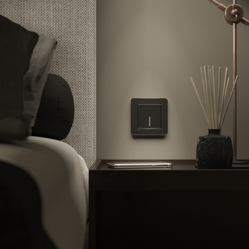 Рамки Werkel Platinum Рамка Werkel на 1 пост Platinum черный алюминий W0012608