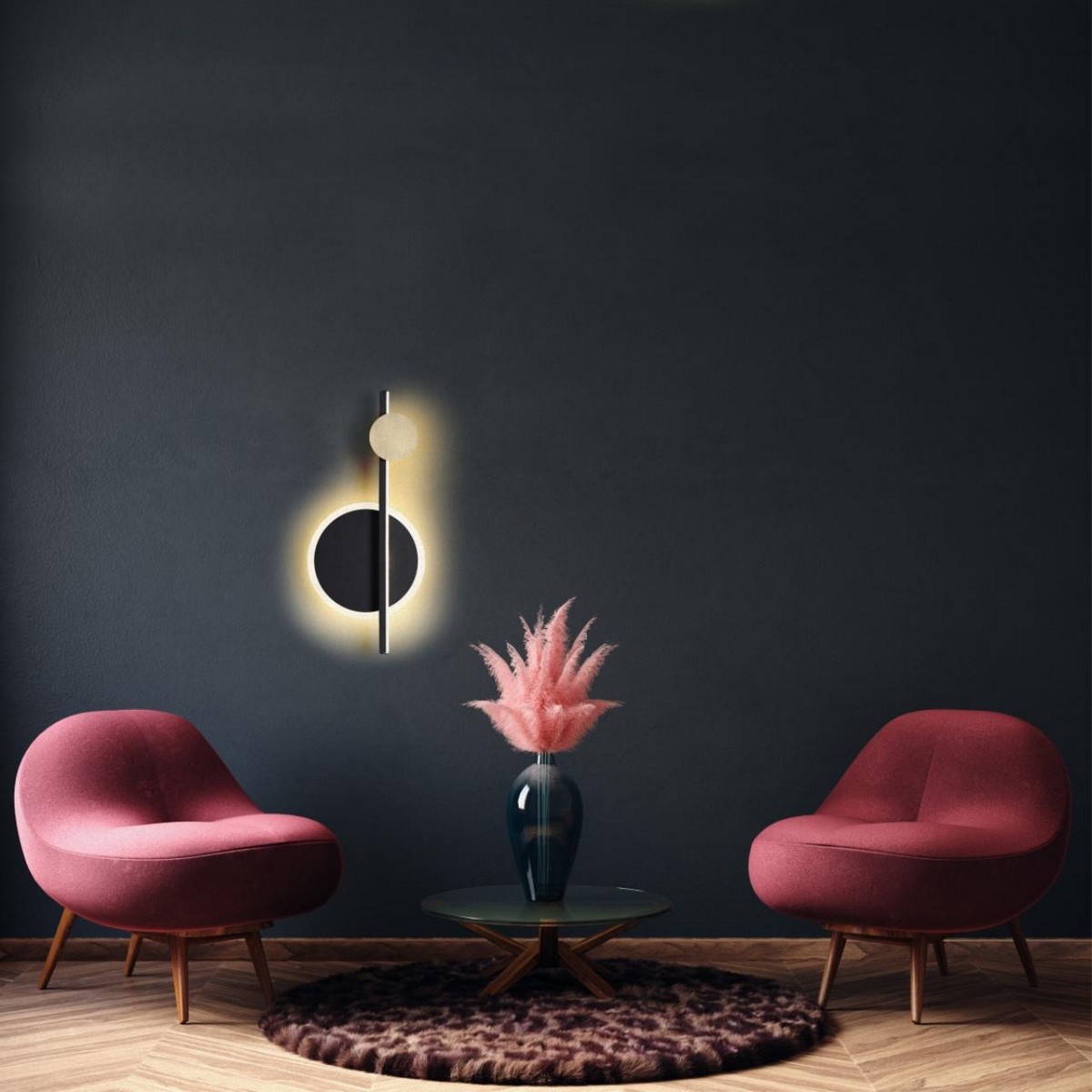 Накладные светодиодные светильники Настенный светильник LUMION 5608/17WL CHITA 