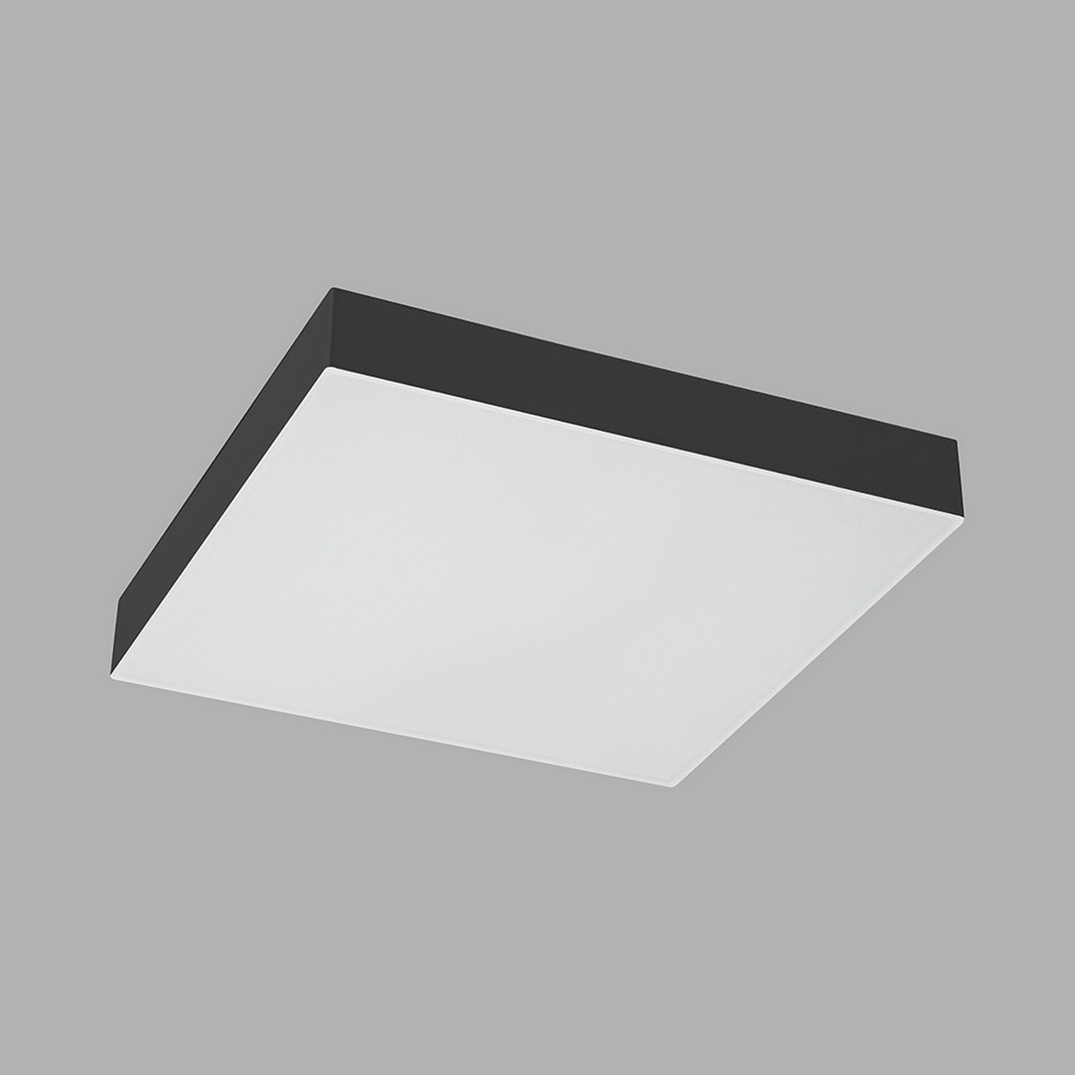 Накладные светодиодные светильники Светодиодный светильник Feron AL267 накладной 12W 4000K черный 51302 