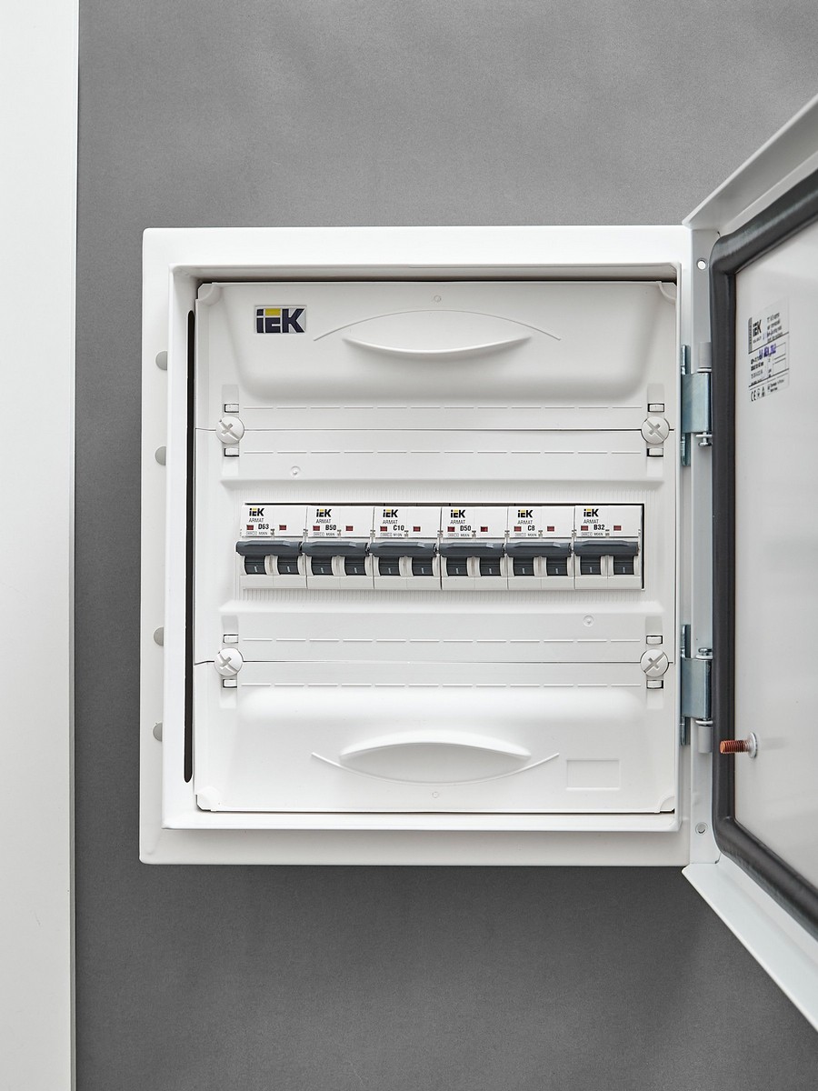 2 полюсные (двухполюсные) Автоматический выключатель IEK ARMAT M10N 2P C 10А AR-M10N-2-C010 