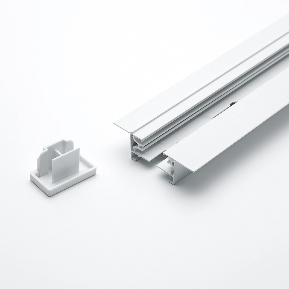 Трековые светодиодные светильники Шинопровод для трековых светильников встраиваемый Feron белый 2м CAB1004 10353 