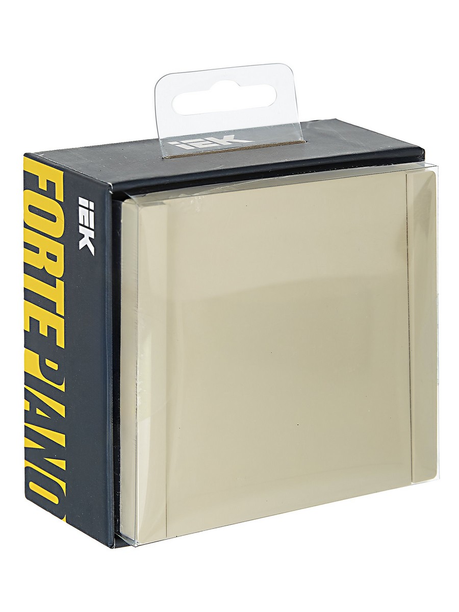 IEK FORTE&PIANO Ваниль Выключатель IEK FORTE&PIANO Ваниль 1-кл 10А FP401