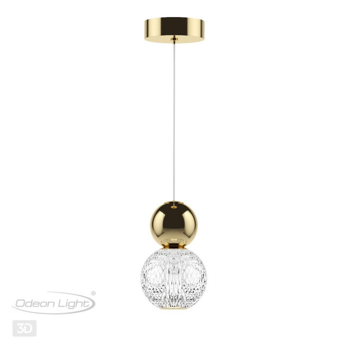 Подвес ODEON LIGHT 5008/7L CRYSTAL