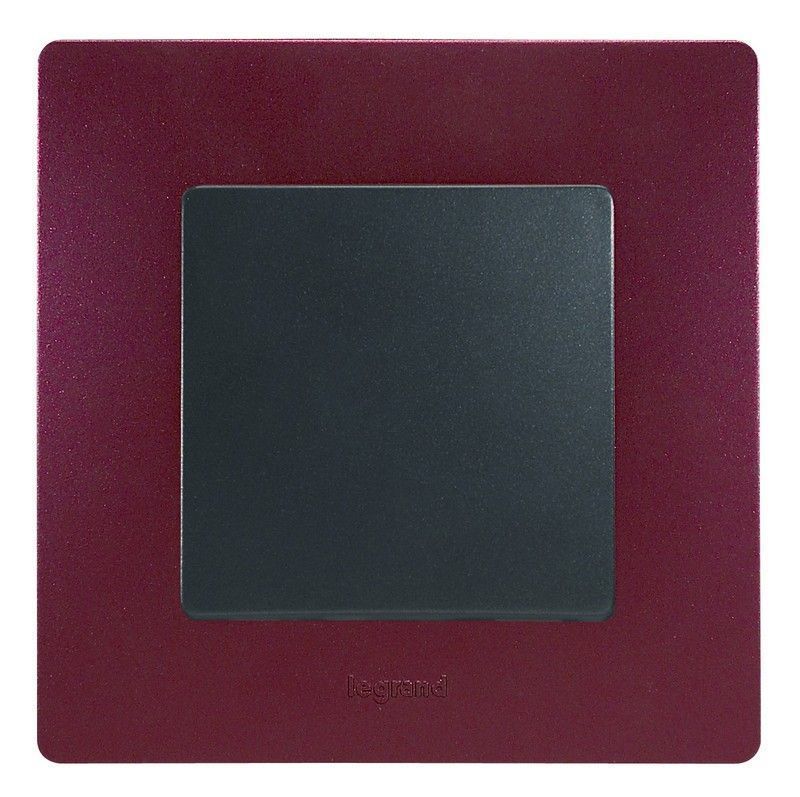 Legrand Etika Антрацит Выключатель Legrand Etika антрацит 1-клавишный, авт.клеммы, 10AX, 250 В 672601