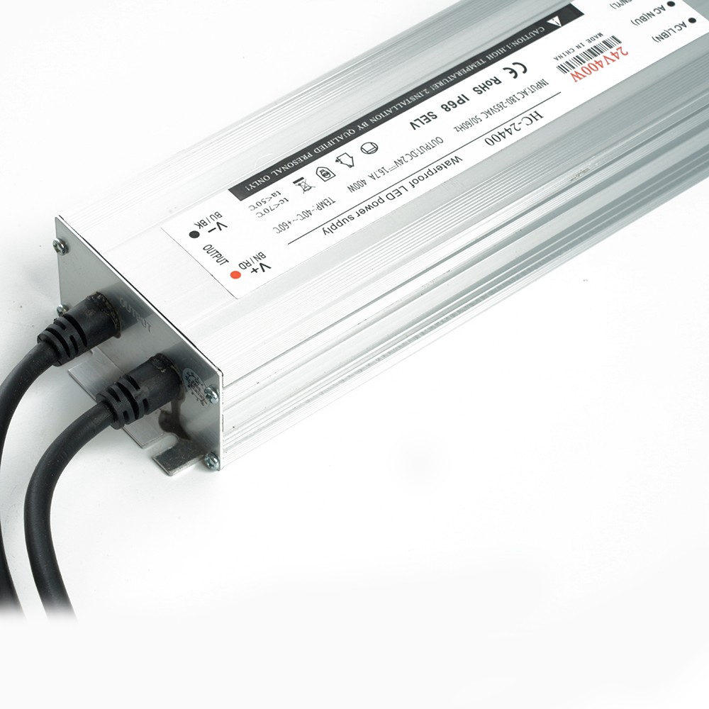 Блоки питания для светодиодной ленты Трансформатор Feron для светодиодной ленты 400W 24V IP67 (драйвер) LB007 48744 