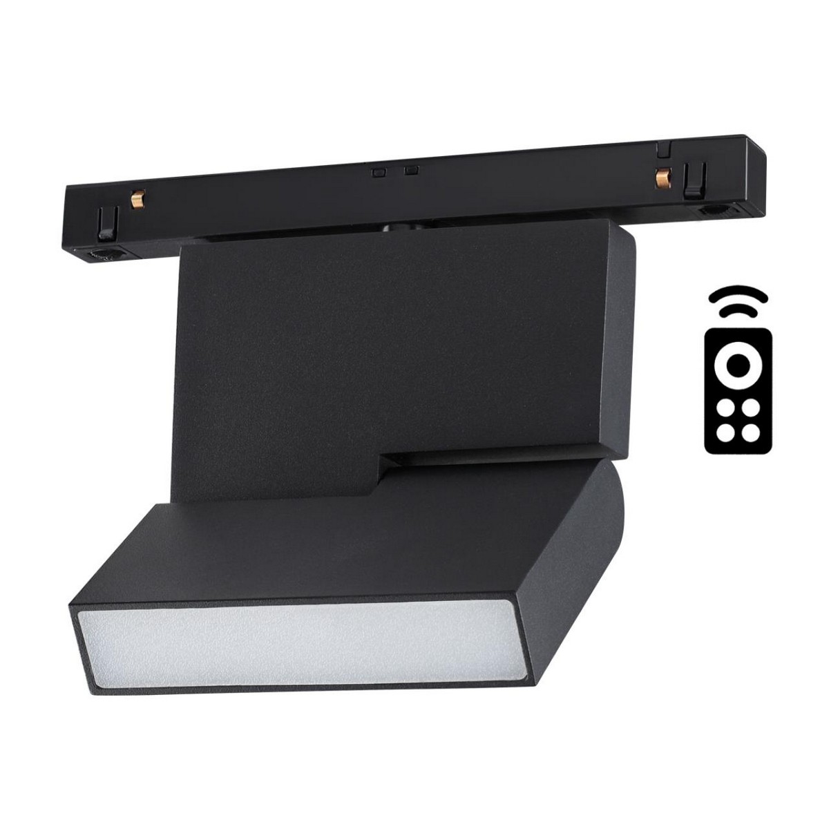 Трековые светодиодные светильники Трековый светильник для низковольтного шинопровода диммируемый  со сменой цв. температур NOVOTECH 358626 FLUM 