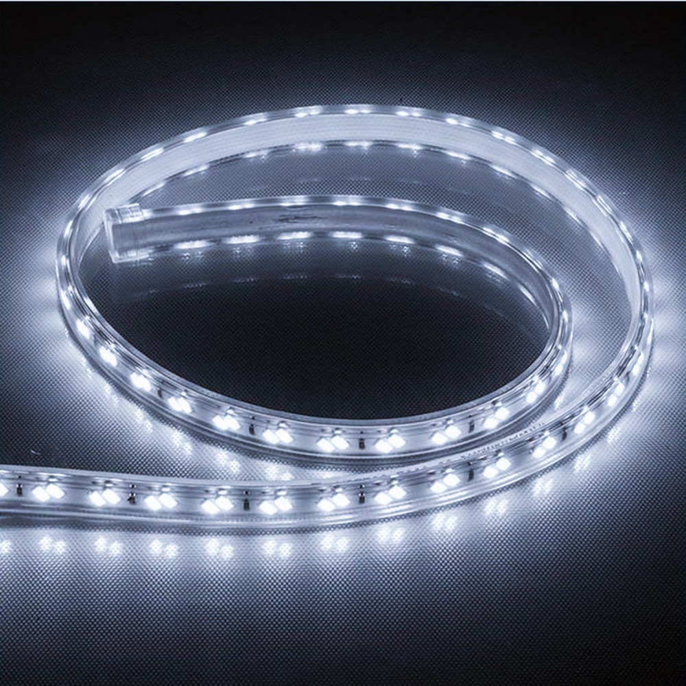 Светодиодная лента белая холодная Лента светодиодная Feron LS705 120SMD(5730)/м 11Вт/м  220V 6500K IP65 50 метров (цена за метр) 32717 
