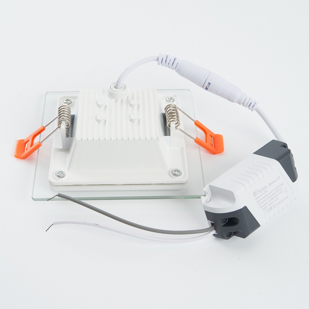 Встраиваемые светодиодные светильники Светильник встраиваемый светодиодный Feron AL2111 6W 4000K белый 27853 