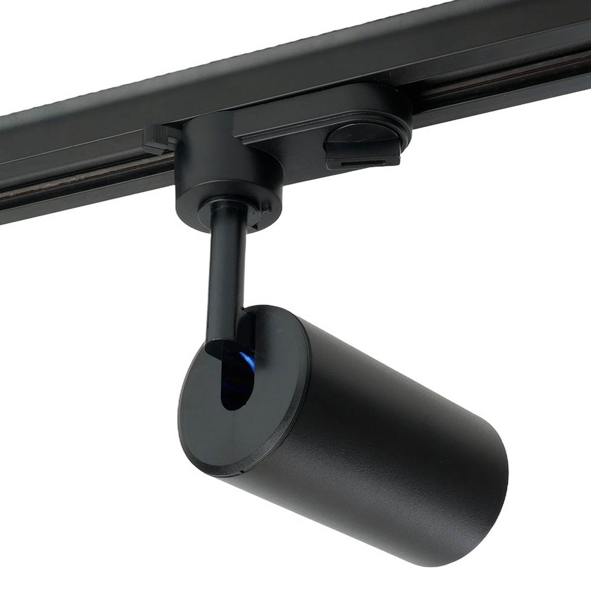 Трековые светодиодные светильники Светодиодный светильник Feron AL128 трековый однофазный 10W 4000K 35 градусов черный 48917 