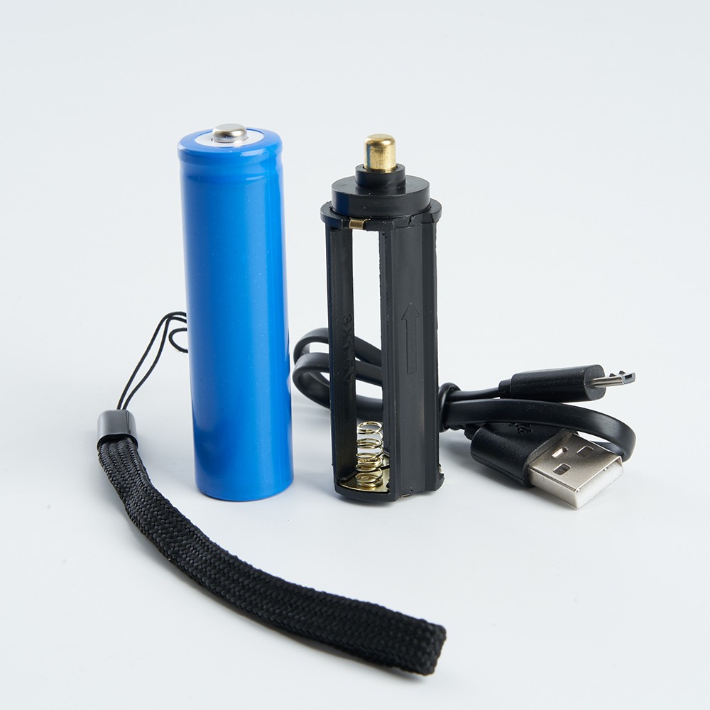 Фонарь ручной Feron TH2401 с аккумулятором USB ZOOM 41683