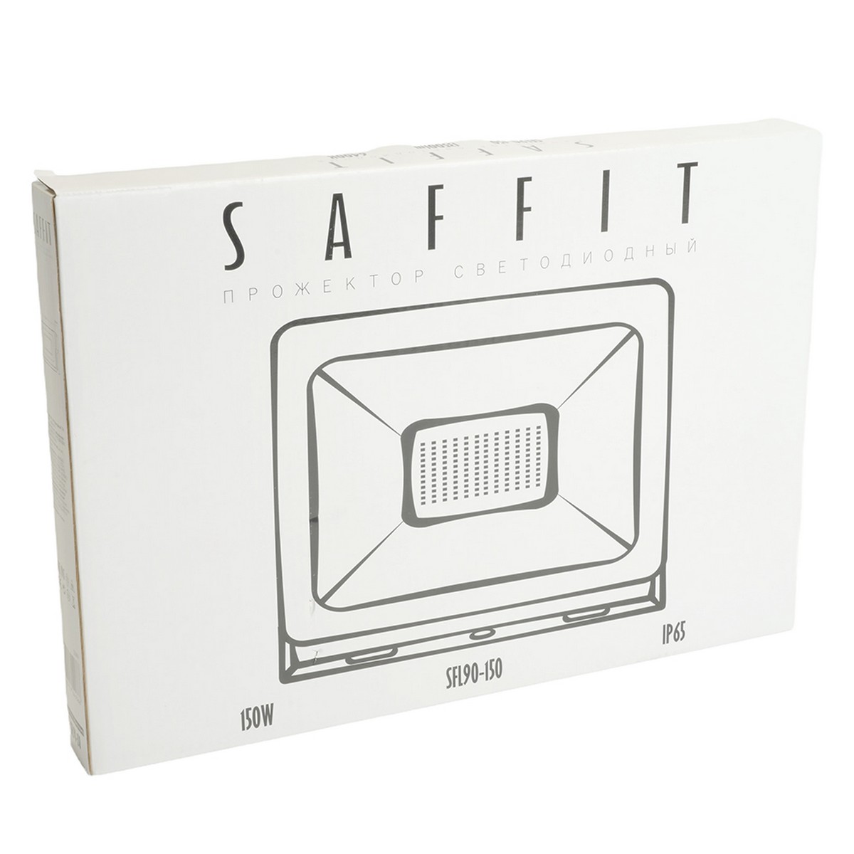 Светодиодный прожектор Saffit SFL90-150 150W Черный 6400K 55069