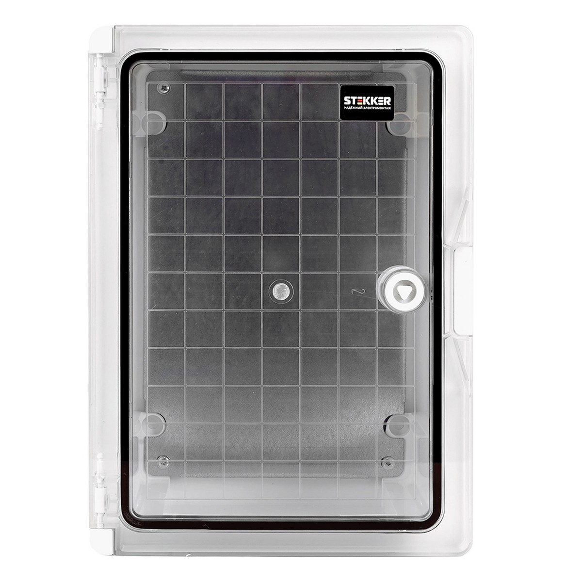 Корпус пластиковый ЩМПп STEKKER EBX60-6/05-65 IP65 c прозрачной дверью (350*250*150) ArcaWP65+ 50720
