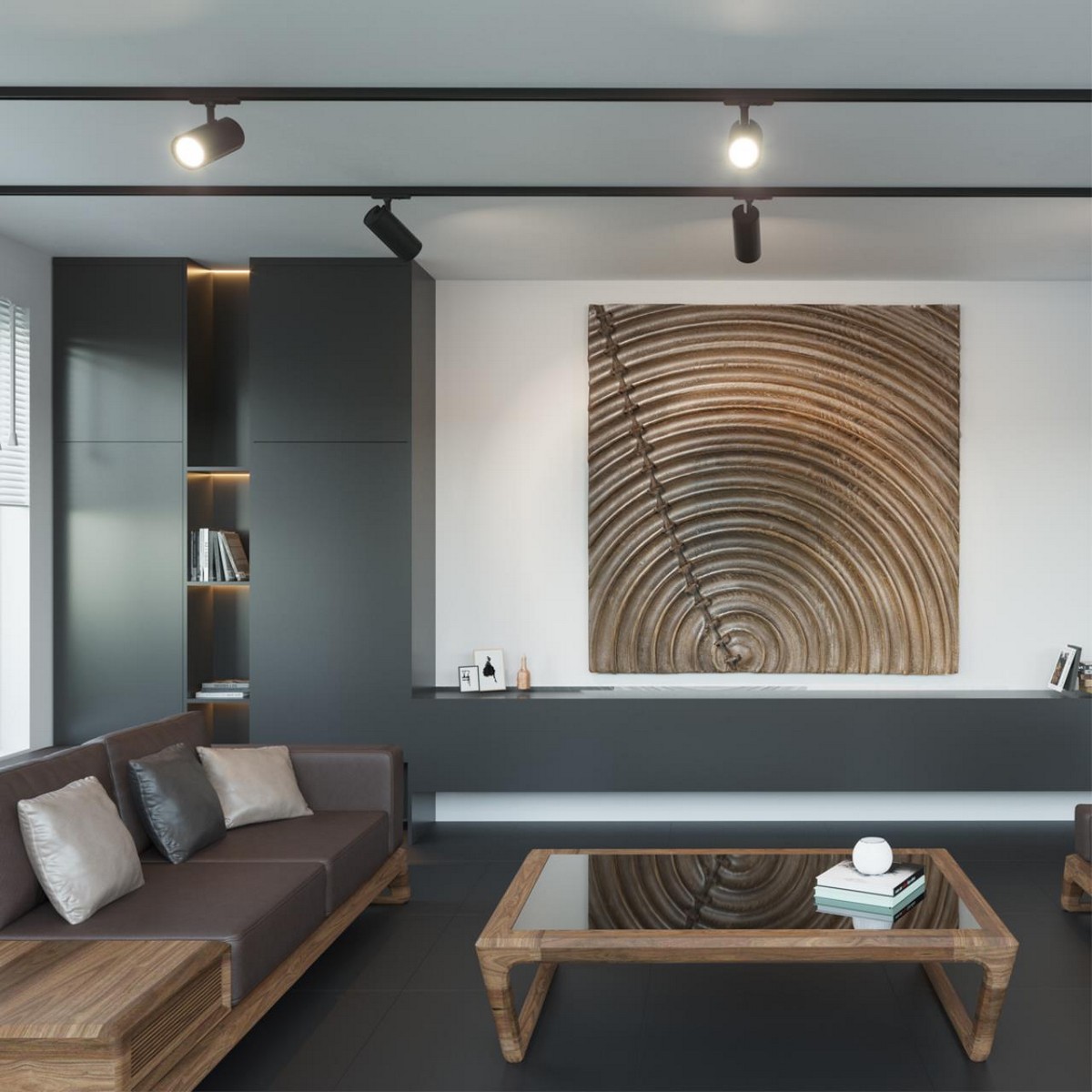 Трековые светодиодные светильники Светильник трековый однофазный трехжильный светодиодный NOVOTECH 359153 SELENE 