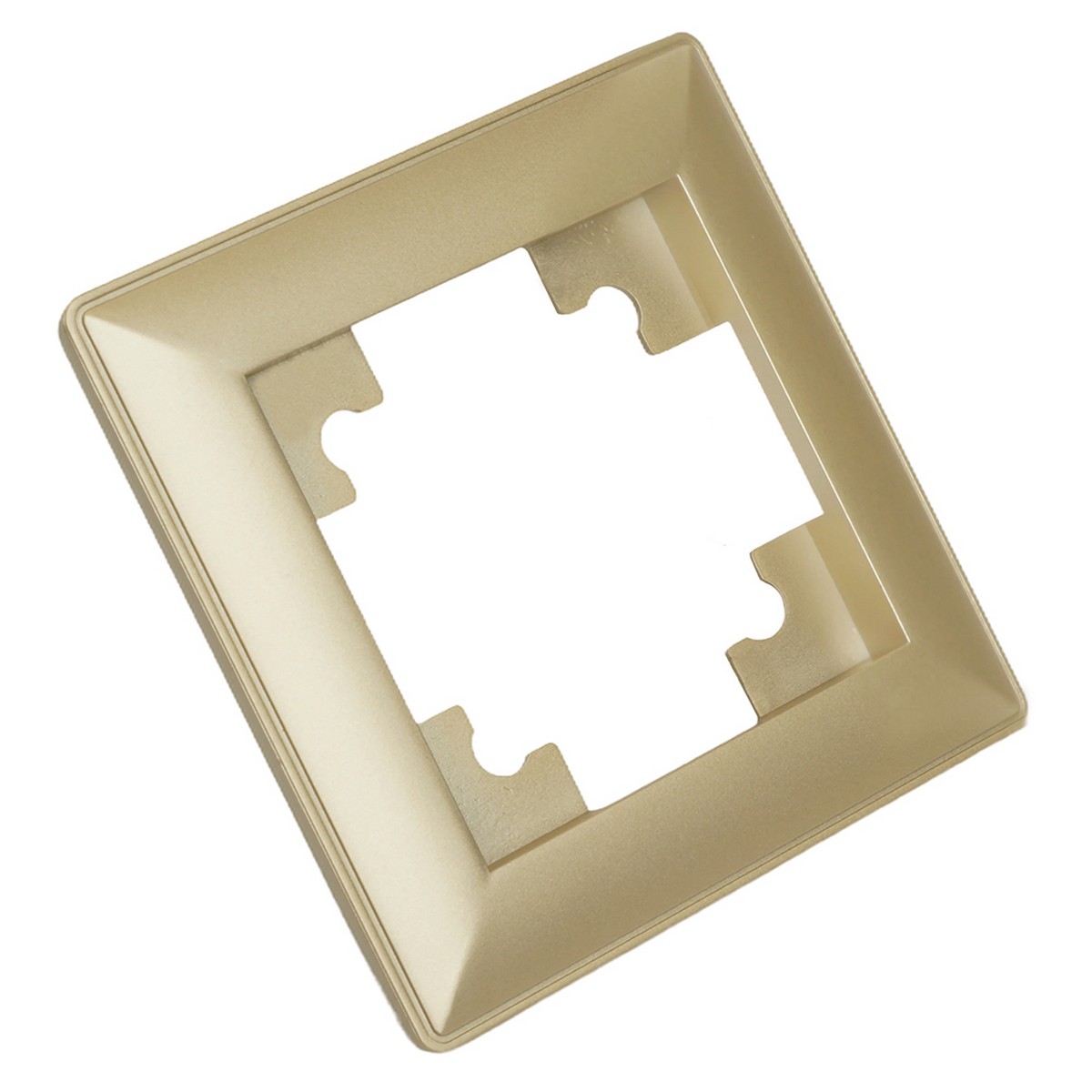 Катрин - Розетки и выключатели Stekker Рамка STEKKER 1-местная Катрин пластик золото PFR00-7001-08 49606
