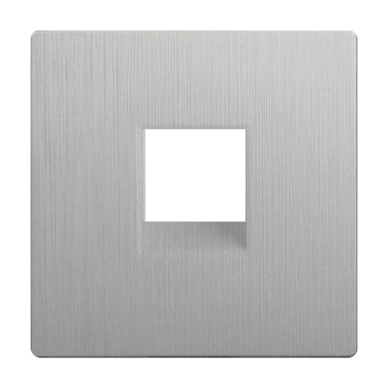 Werkel Серебряный рифленный механизмы Накладка Werkel для RJ11 (серебряный рифленый) WL09-RJ-11-CP