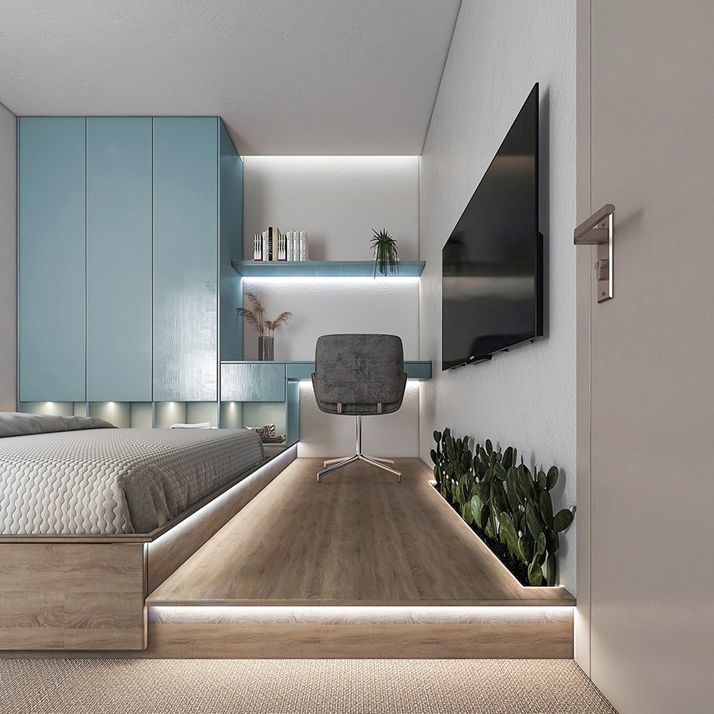 Светодиодная лента белая холодная Лента светодиодная Feron LS530 COB 320SMD(2110)/м 10Вт/м 24V 6500К IP20 5 метров 48265 