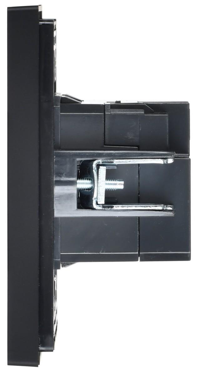 Розетка IEK FORTE&PIANO Черный USB A+C 18Вт FP151