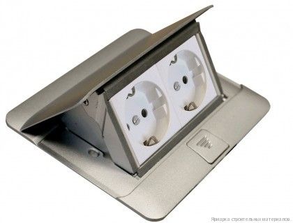 Лючки в пол для розеток