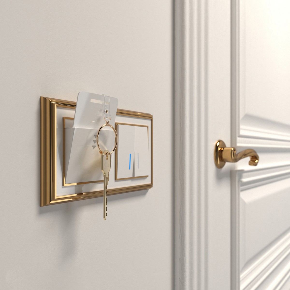 Werkel Белый механизмы Электронный карточный выключатель Werkel (белый) W1153101 a051130