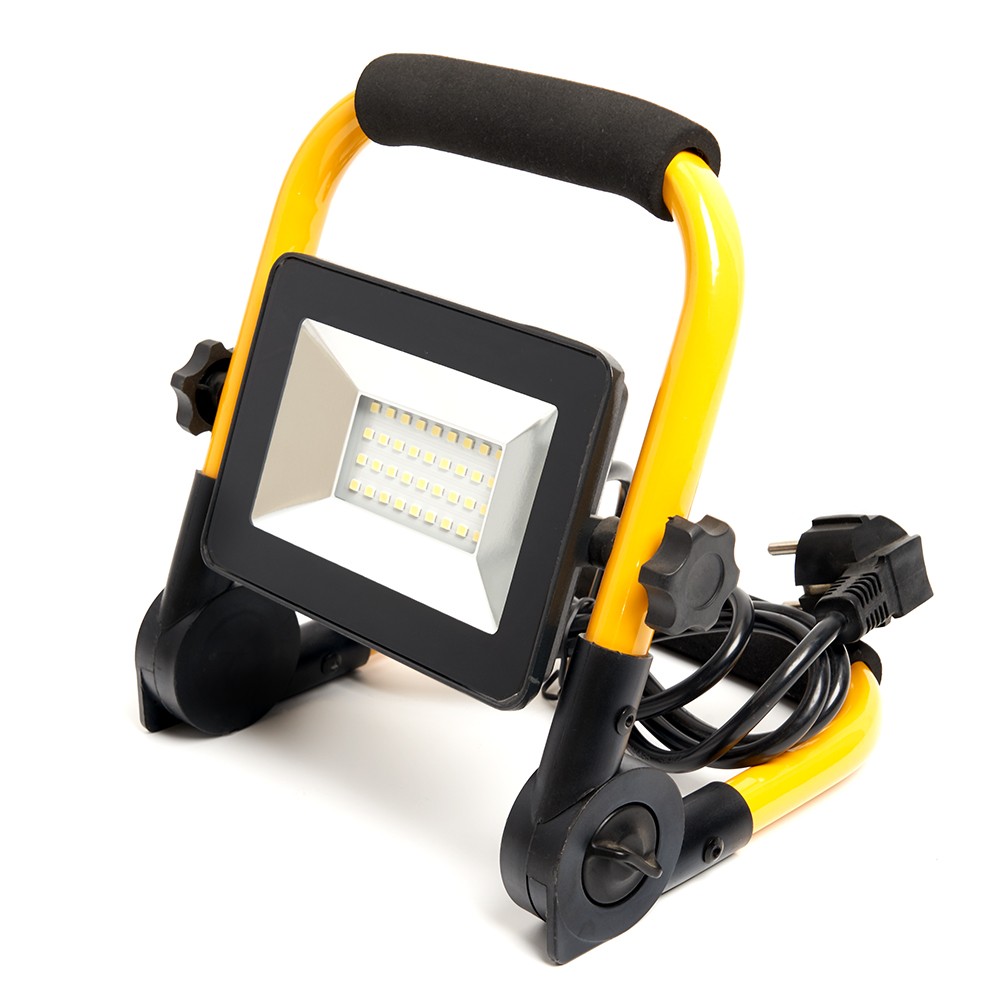 Прожекторы светодиодные Светодиодный прожектор Feron LL-512 переносной 30W 6400K IP65 29746 