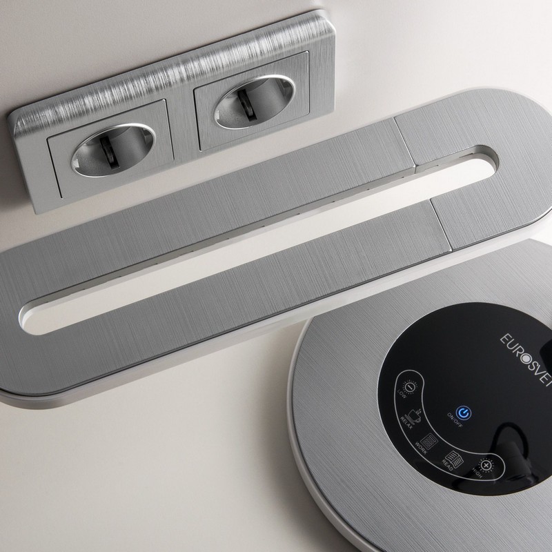 Рамки Werkel Stream Рамка Werkel Stream на 2 поста (серебряный) W0022106