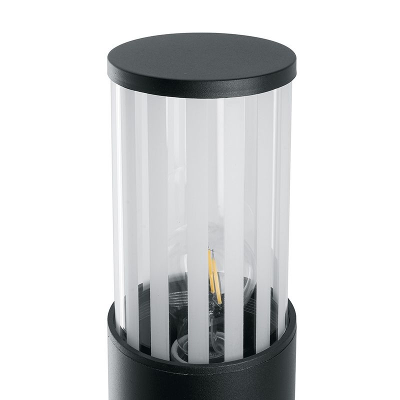 Уличные светильники столб Светильник садово-парковый Feron DH0905 столб  E27 230V черный 11657 