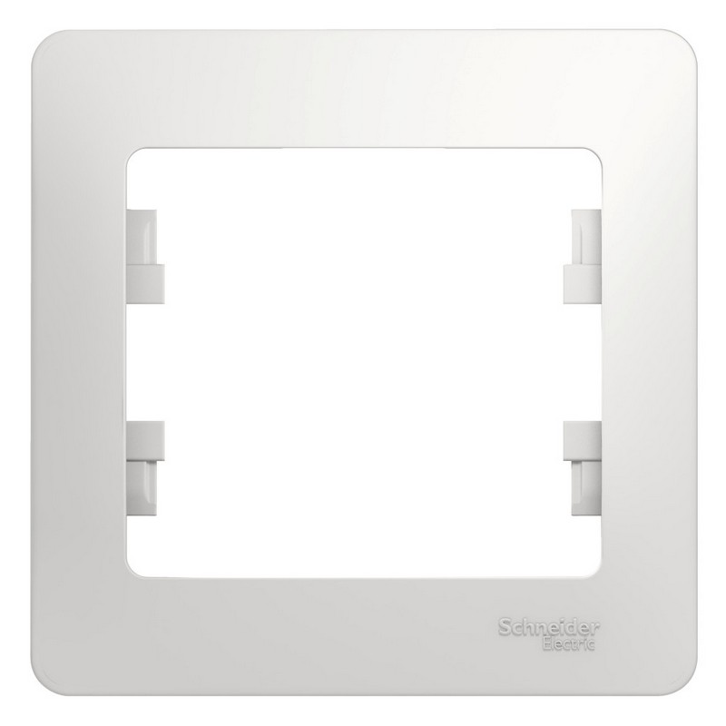 Рамка Systeme Electric Glossa Белый 1-я GSL000101