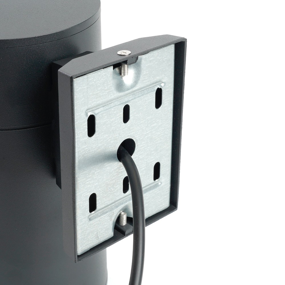 Уличные настенные светильники Светильник уличный светодиодный Feron DH0709 9W 850Lm 4000K черный 48353 