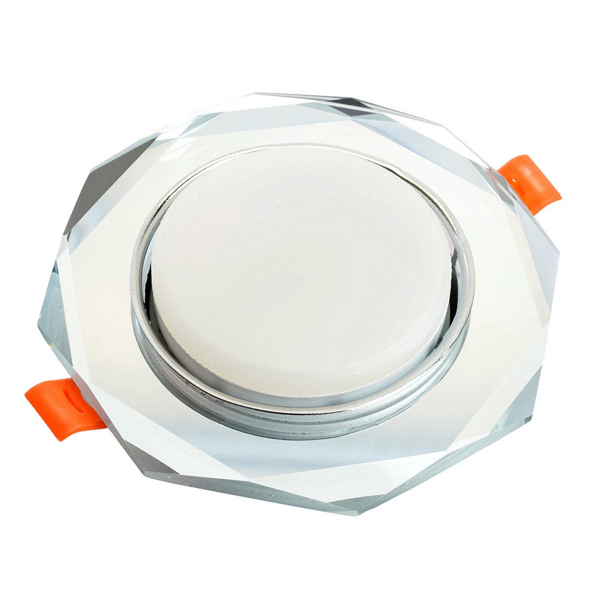 Светильник встраиваемый Feron DL4020-2 потолочный прозрачный GX53 ESB53 20148