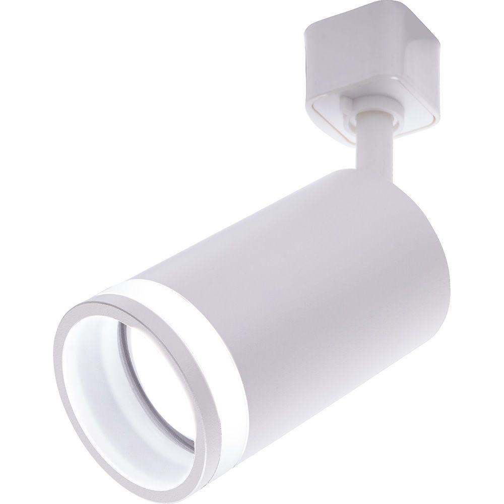 Трековые светодиодные светильники Светильник Feron AL161 трековый однофазный на шинопровод под лампу GU10 белый 41371 